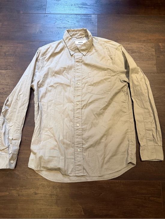 Buck Mason Other - Buck Mason Light Tan Long-Sleeve Button-Down Shirt